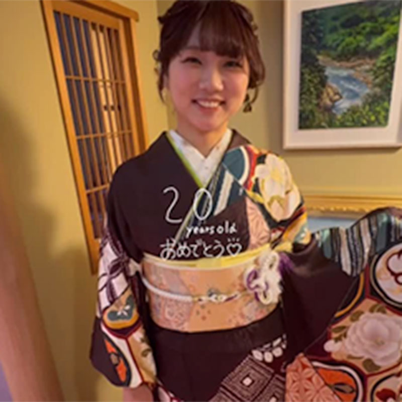 成人式のきもの